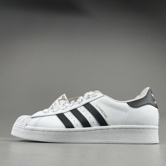 adidas Other - Adidas Superstar Mens 10 White Black Gold Leather Casual Sneaker Athletic EG4958